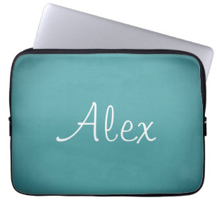 San Telmo Verführerisch Aqua Laptopschutzhülle