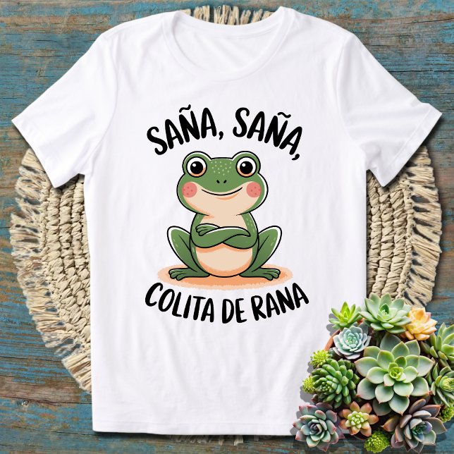 Sana Sana Colita de Rana Funny Healing Sprichwort Tri-Blend Shirt (Von Creator hochgeladen)