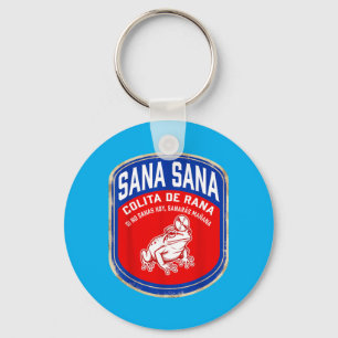 Sana Sana Colita De Rana Lustige Vintage Krankensc Schlüsselanhänger