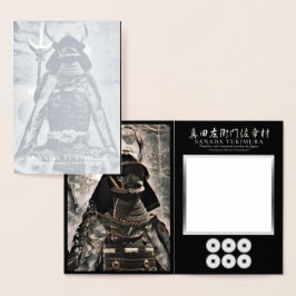 SANADA YUKIMURA 箔カード FOLIENKARTE
