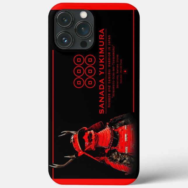 SANADA YUKIMURA (Red ver.) Case-Mate iPhone Hülle (Rückseite)