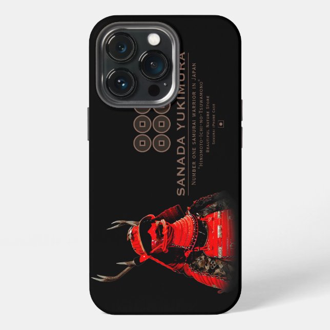SANADA YUKIMURA (Red ver.) iPhone Hülle (Hinten)
