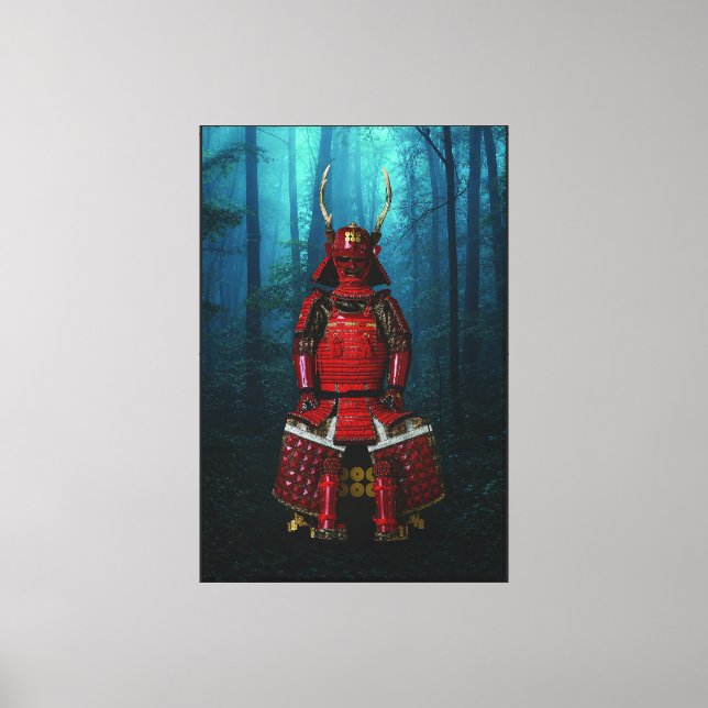 Sanada Yukimura Rüstung Leinwand 40x60 (Vorderseite)
