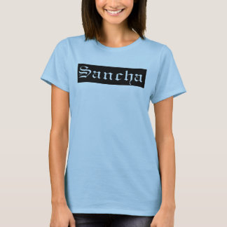 Sancha Schwarzes T-Shirt