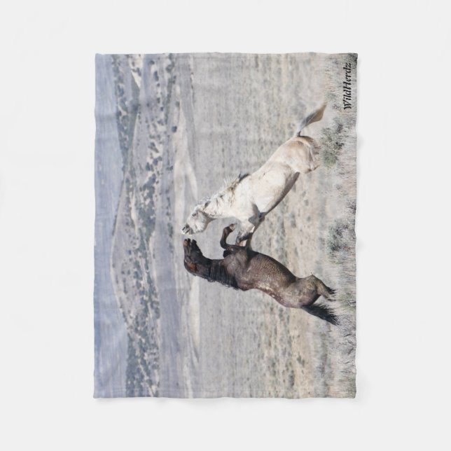 Sancho und Casper Fleecedecke (Vorderseite)