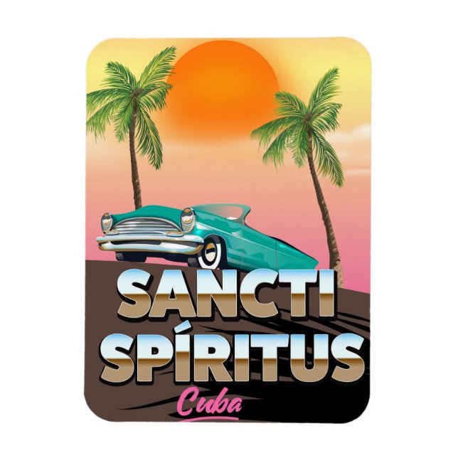 Sancti Spíritus Cuba Magnet (Vertikal)