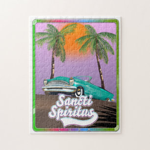Sancti Spiritus Kuba-Reiseposter. Puzzle