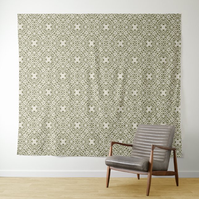 Sanctuary Bloom Wandteppich (Beispiel (Horizontal))