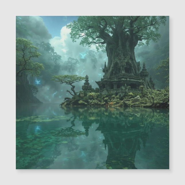 Sanctuary of the Living Tree Magnetkarte (Vorderseite)