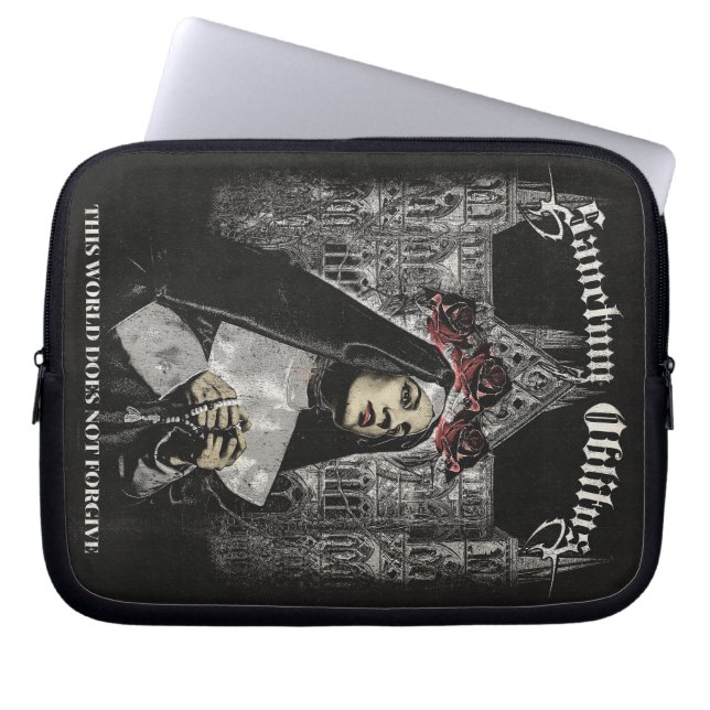 Sanctum Oblitus - Gothic Streetwear Design Laptopschutzhülle (Vorderseite)