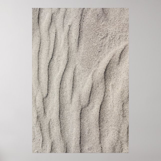Sand Abstrakt Poster (Vorne)