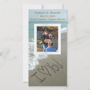 Sand am Strand, ich Liebe dir Ankündigung