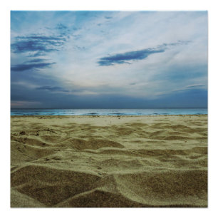 Sand am Strand Poster