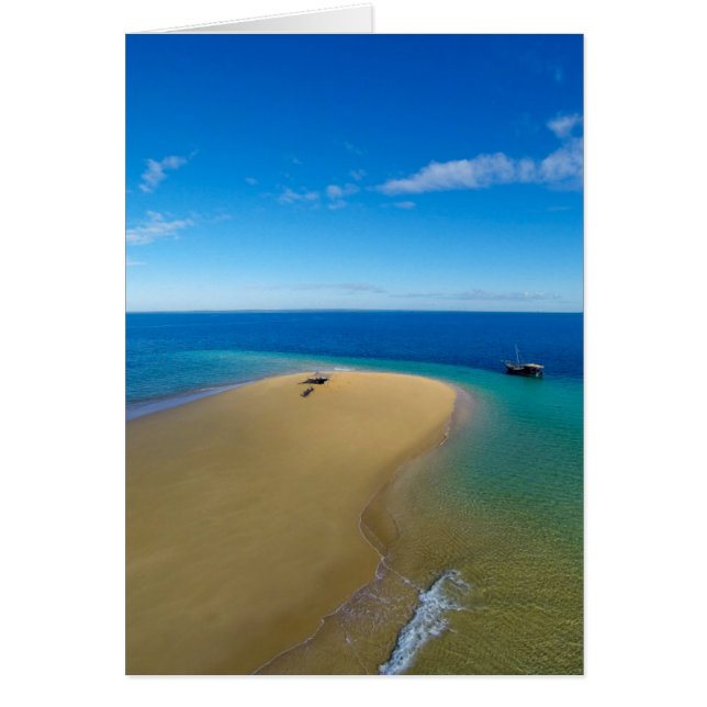 Sand Bar and Dhow | Ibo Island, Mosambik (Vorne)