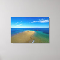 Sand Bar and Dhow | Ibo Island, Mosambik