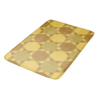 Sand Brown Star Optical Illusion Muster