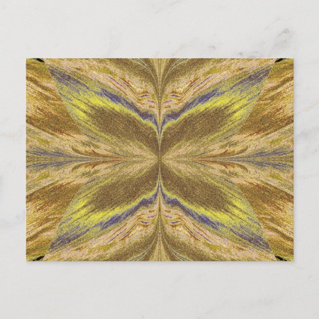 Sand Butterfly 8 Postkarte (Vorderseite)