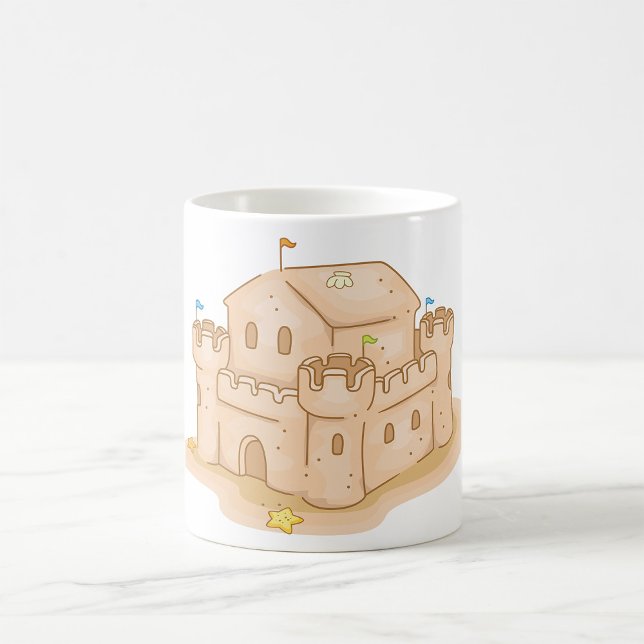 Sand Castle Kaffeetasse (Von Creator hochgeladen)