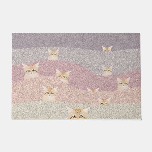 Sand Cats Doormat Fußmatte (Vorderseite)