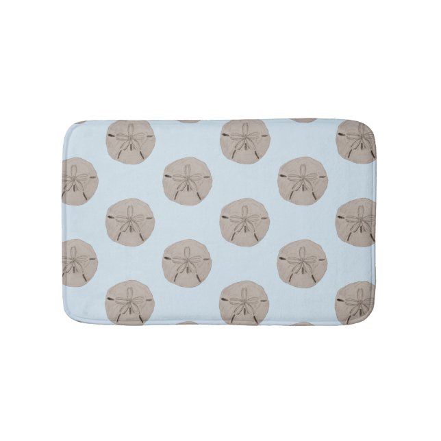 Sand Dollar Beach House Bath Mat Badematte (Vorderseite)