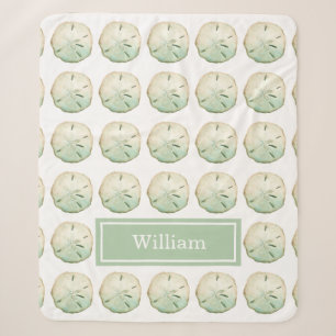 Sand Dollar Beach Individuelle Name Sherpadecke