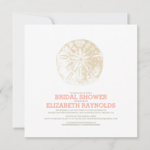 Sand Dollar Bridal Dusche Einladungen