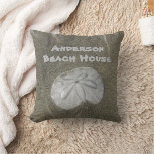 Sand Dollar Foto Coastal Zuhause Beach House Kissen