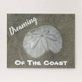 Sand-Dollar-Foto Sandstrand Naturküste Puzzle