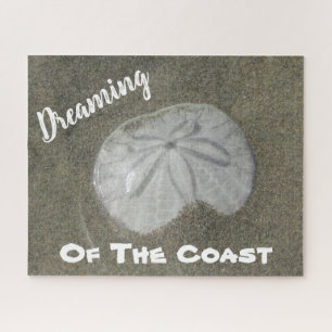 Sand-Dollar-Foto Sandstrand Naturküste Puzzle