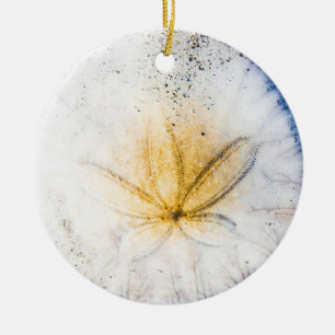 Sand-Dollar-Liebe Keramik Ornament