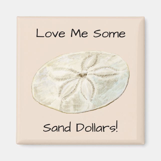 Sand Dollar Magnet (Vorne)