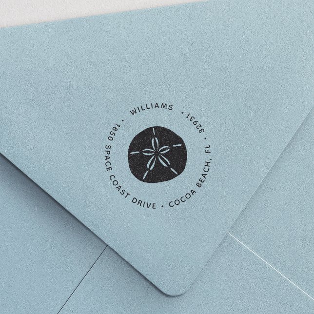 Sand-Dollar-Rücksendeadresse Permastempel (Von Creator hochgeladen)