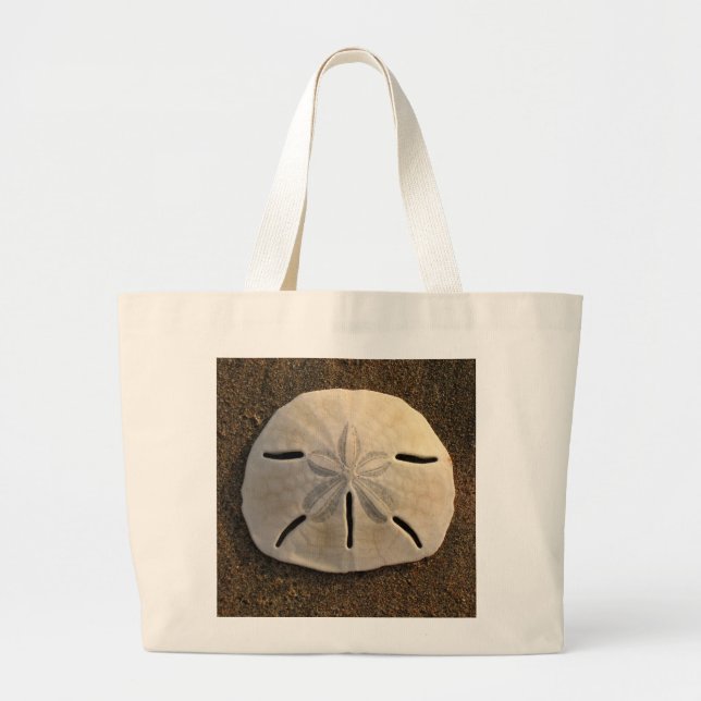 Sand Dollar Seashells Tote Bag Jumbo Stoffbeutel (Vorne)