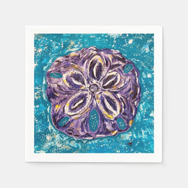 Sand Dollar Serviette (Vorderseite)