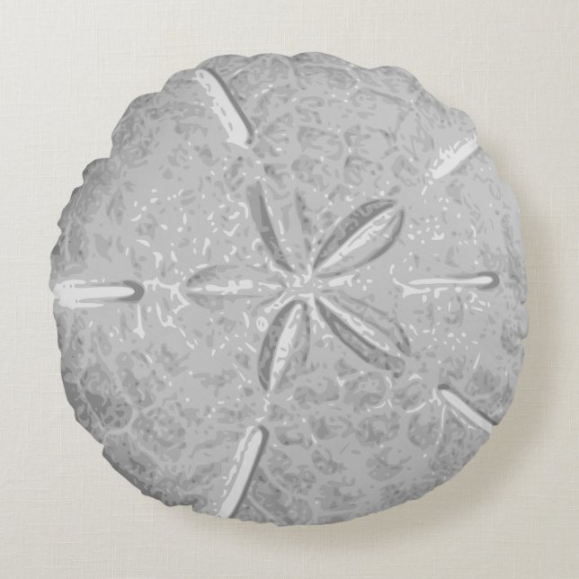 Sand Dollar Throw Kissen (Vorderseite)