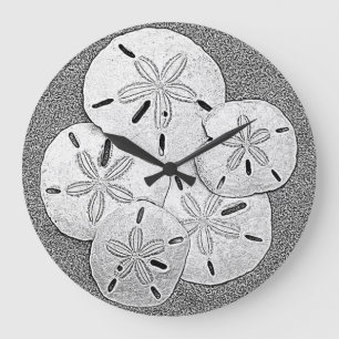 Sand-Dollar-Uhr Große Wanduhr