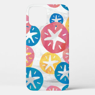 Sand Dollar Yellow Blue Pattern Case-Mate iPhone Hülle