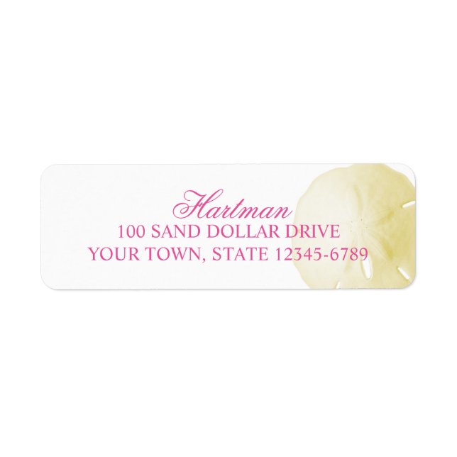 Sand Dollar Yellow Pink-Brauch (Vorne)