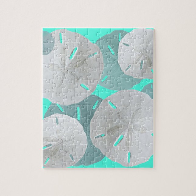 Sand Dollars Blue Puzzle (Vertikal)