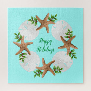 Sand Dollars Starfish Weihnachtspuzzle Puzzle