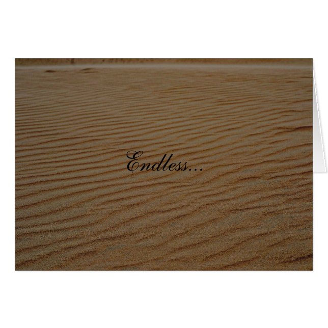 Sand Dune-Abstrakt von Shirley Taylor (Vorderseite (Horizontal))