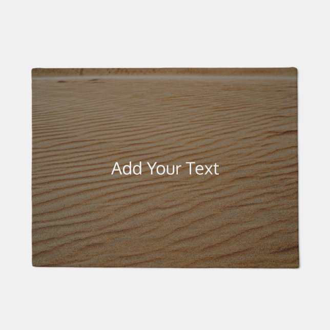 Sand Dune-Abstrakt von Shirley Taylor Doormat Fußmatte (Vorderseite)