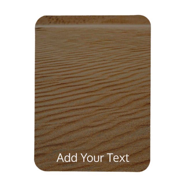 Sand Dune-Abstrakt von Shirley Taylor Magnet (Vertikal)