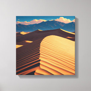 Sand Dune Death Valley Nationalpark Souvenir Leinwanddruck