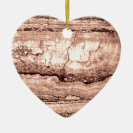 Sand Dune Granit, braun-braune Felsen Keramik Ornament