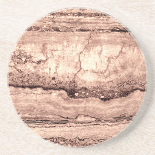 Sand Dune Granit, braun-braune Felsen Sandstein Untersetzer