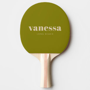 Sand-Dünen-Reverse-Minimal-Modern-Klassik-Name Tischtennis Schläger