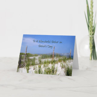 Sand Dunes Vatertag Card Karte