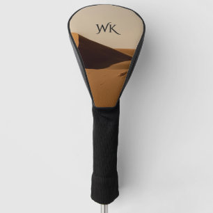 Sand Dunes Wüste Landscape Monogram Golf Headcover