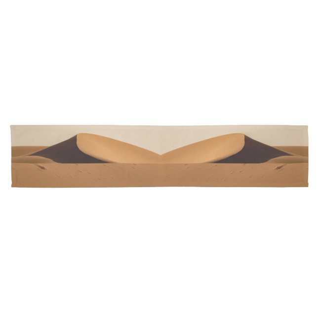 Sand Dunes Wüste Landschaft Kurzer Tischläufer (Horizontal)